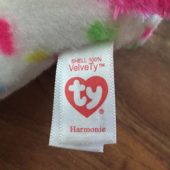 TY Beanie Boos: The 9" HARMONIE the Speckled Unicorn Plush EC - Picture 3 of 9